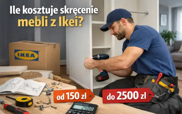 Ile kosztuje złożenie mebli - Kiedy fachowiec wyjdzie taniej?