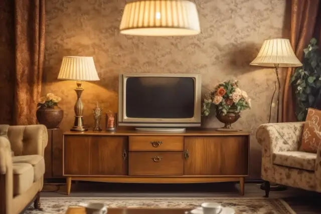 Wnętrze z meblami vintage. Jak usunąć zapach starych mebli? Podpowiadamy, jak odświeżyć antyki.